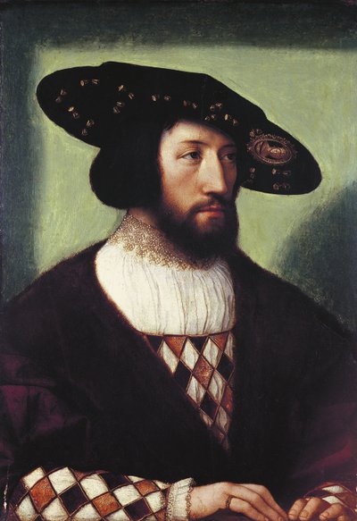Portret van Kristian II (1481-1559) door Bernard van Orley